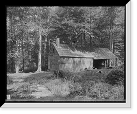 Historic Framed Print, An Old sugar camp,  17-7/8" x 21-7/8"