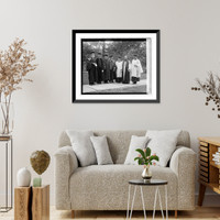 Historic Framed Print, Nat. Cathedral, 5/18/24 - 2,  17-7/8" x 21-7/8"