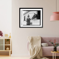 Historic Framed Print, Miss Ramona Lefeore, 5/16/24,  17-7/8" x 21-7/8" Historic Framed Print, Miss Ramona Lefeore, 5/16/24,  17-7/8" x 21-7/8"