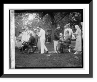Historic Framed Print, W.H. Garden party, [6/5/24] - 2,  17-7/8" x 21-7/8"