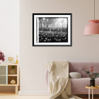 Historic Framed Print, Coolidge at Howard Univ., [6/6/24],  17-7/8" x 21-7/8"