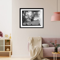 Historic Framed Print, Coolidge at Howard Univ., 6/6/24 - 2,  17-7/8" x 21-7/8"