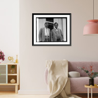 Historic Framed Print, C.C. Dill & Edwin J. Brown, 6/19/[24],  17-7/8" x 21-7/8"