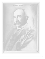 Historic Framed Print, John Hays Hammond, portrait bust,  17-7/8" x 21-7/8"