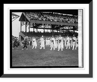 Historic Framed Print, Shrine - Grotto ballgame - 2,  17-7/8" x 21-7/8"