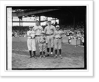 Historic Framed Print, Shrine - Grotto ballgame - 3,  17-7/8" x 21-7/8"