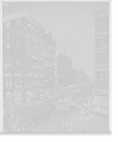 Historic Framed Print, Main Street, Springfield, Mass. - 2,  17-7/8" x 21-7/8"