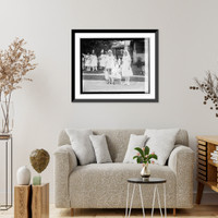 Historic Framed Print, [Takoma Park parade?] - 3,  17-7/8" x 21-7/8"
