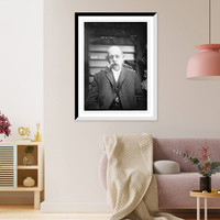Capt. B.S. Osbon, portrait bust, Vintage Poster