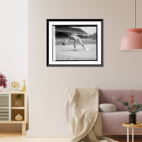 Historic Framed Print, Blue, Detroit, 1924,  17-7/8" x 21-7/8"