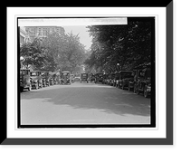 Historic Framed Print, Street scene - 4,  17-7/8" x 21-7/8"