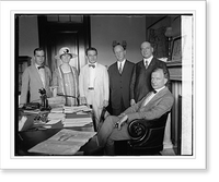 Historic Framed Print, Nomination Committee - Progressive party, 7/19/24,  17-7/8" x 21-7/8"