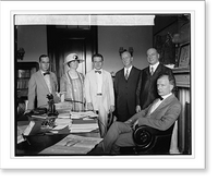 Historic Framed Print, Nomination Committee - Progressive party, [7/19/24],  17-7/8" x 21-7/8"