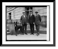 Police Com. Enright of New York, Maj. Sullivan & Col. R. Waldo, 7/30/24, Antique Print
