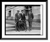 Police Com. Enright of N.Y, Maj. Sullivan & Colonel R. Waldo, 7/30/24 Classic, Antique Wall Art