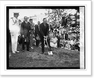 Pres. Coolidge , Hamline Meth. Epis. Church, 7/28/24, Vintage Print