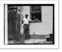 Historic Framed Print, Dog catcher - 4,  17-7/8" x 21-7/8"