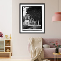 John Barry monument,185 anniversary of birth (Sons of Revolution), 8/2/24, Antique Wall Art