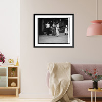 Historic Framed Print, Dr. Cora Smith King & Mrs. Emma Barnes Smith, 8/11/24,  17-7/8" x 21-7/8"
