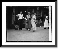 Historic Framed Print, Dr. Cora Smith King & Mrs. Emma Barnes Smith, 8/11/24,  17-7/8" x 21-7/8"