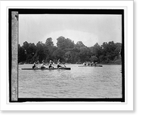 Washington canoe club regatta, 8/23/24, Vintage Poster