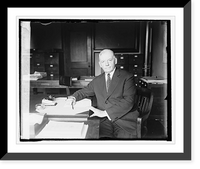Chas. P. White, Chief of Coal Div. & Dep. of Commerce, 8/23/24, Vintage Wall Art
