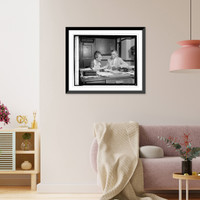 Mrs. Blair Banister & J. McClintoc of Natl. Dem. Party, 8/22/24, Vintage Wall Art