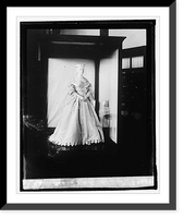 Historic Framed Print, Harriet Lane Johnston [inaugural dress from First Ladies Collection, 9/3/24],  17-7/8" x 21-7/8"