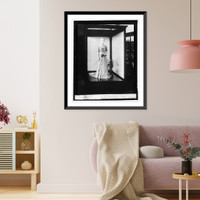 Mrs. Wm. Howard Taft Helen Herron Taft, inaugural dress from First Ladies Collection,, Antique Poster