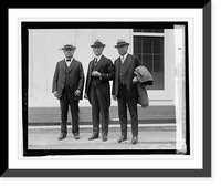 Cong. Wm. S. Vare, Mayor W. Freeland, Kendrick, Chas. B. Hall at White House, 9/24, Vintage Poster