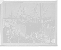 Historic Framed Print, Unloading bananas from steamer, New Orleans, La.,  17-7/8" x 21-7/8"