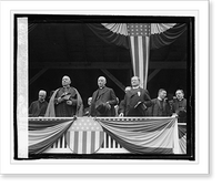 Historic Framed Print, Cardinal O'Connell, Arch. Biondir, Rev. M.J. Ripple. H.N.S., 9/21/24,  17-7/8" x 21-7/8"
