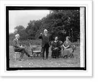 Sen. Todd & Mrs. LaFollette at Mt. Lake Park, Md., 9/29/24, Vintage Print