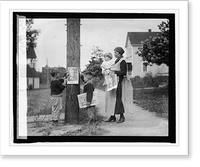 Mrs. LaFollette at Mt. Lake Park, Md., 9/29/24 - 3, Antique Print