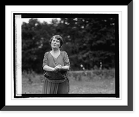 Mrs. LaFollette at Mt. Lake Park, Md., 9/29/24 - 3 Classic, Vintage Print