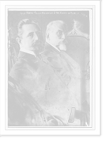 Historic Framed Print, Gen. Ramon Tello Mendoza and Dr. Eduardo Blanco, seated,  17-7/8" x 21-7/8"