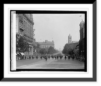 Historic Framed Print, Defense Day parade, [9/12/24] - 2,  17-7/8" x 21-7/8"