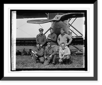 Lts. standing: Eric Nelson, L.H. Smith, Leight Wade; sit.: Harding, Ogden, Arnold, 9/13/, Vintage Poster