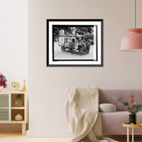 Historic Framed Print, F.E. Williams, Robert Scully, R.A. Preisinger, 9/28/24,  17-7/8" x 21-7/8"