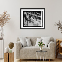 Historic Framed Print, Body of Maj. R.W. Imbrie arrives at Wash. Navy Yard - 2,  17-7/8" x 21-7/8"