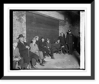 Historic Framed Print, Waiting for tickets for World Series, 10/3/24 - 3,  17-7/8" x 21-7/8"