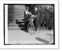 Historic Framed Print, Leo B. Clark presents Forget-Me-Not to Mrs. Coolidge, [10/23/24] - 2,  17-7/8" x 21-7/8"