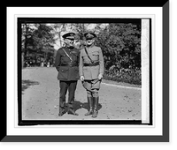 Gen. Lejeune & Gen. Farnsworth at White House, 10/20/24, Antique Wall Art