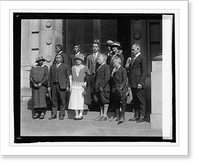 Mr. & Mrs. R.O. Marsh with Red & White Indians, 10/15/24, Antique Poster