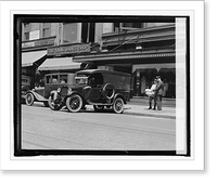 Street scene, M. Brooks & Co. truck, Washington, D.C, Historic Reproduction