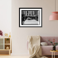 Gen. P.E. Calles at Tomb of Unknown Soldier, 11/1/24, Historic Print