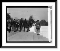 Gen. P.E. Calles at Tomb of Unknown Soldier, 11/1/24 Classic, Vintage Wall Art