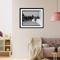 Gen. P.E. Calles at Tomb of Unknown Soldier, 11/1/24 Classic, Vintage Wall Art