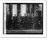 Pres. Coolidge with Supt. & Alumni of Va. M.I., 11/12/24, Vintage Wall Art