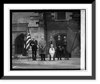Services at Tomb of Woodrow Wilson, 11/11/24, Antique Poster